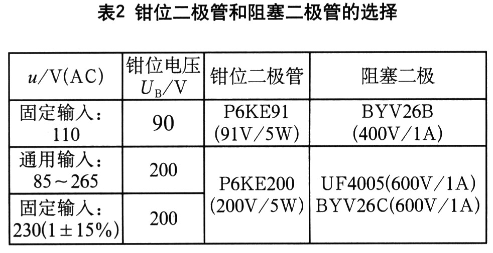 整流濾波電路和鉗位保護電路設(shè)計