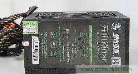 山寨電源銘牌極不規(guī)范,無(wú)具體型號(hào)