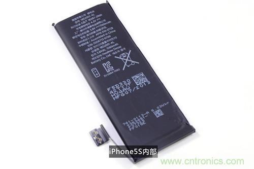 土豪金iPhone 5S拆解：內部結構升級，維修難度增加