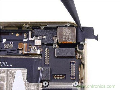 土豪金iPhone 5S拆解：內部結構升級，維修難度增加