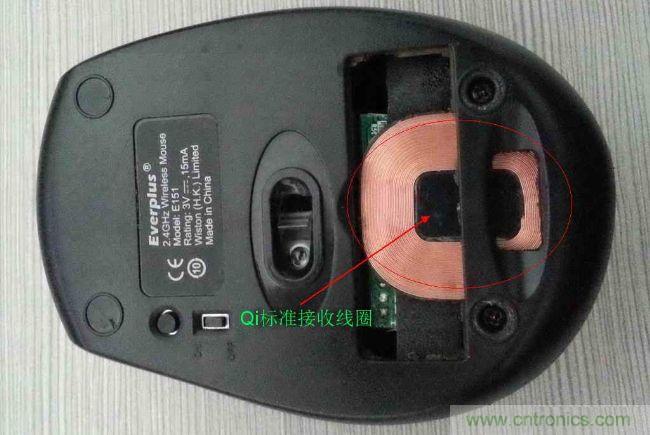 廢物利用，改裝Qi無(wú)線(xiàn)充電鼠標(biāo)