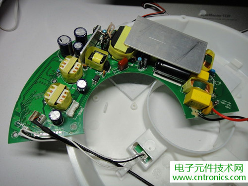 高端大氣上檔次!智能遙控調光LED吸頂燈拆解