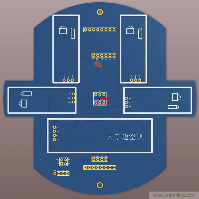 牛人力作!PCB版藍牙智能小車DIY