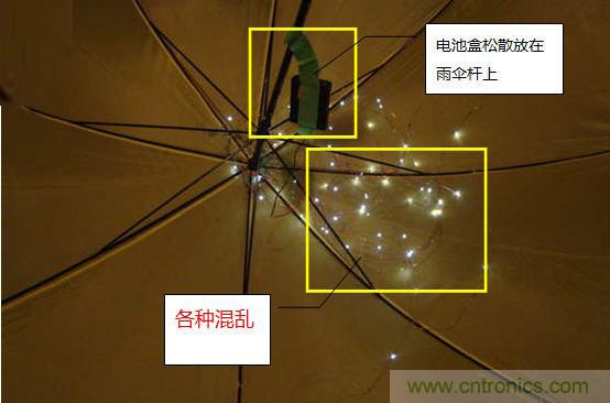 創意DIY！送女朋友的絕妙禮物，LED星光傘！