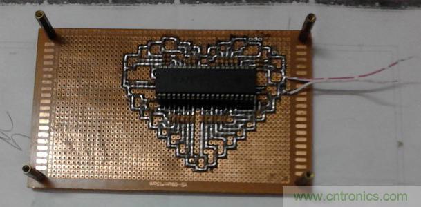 三八節將至！DIY心形LED流水燈！你們懂的~