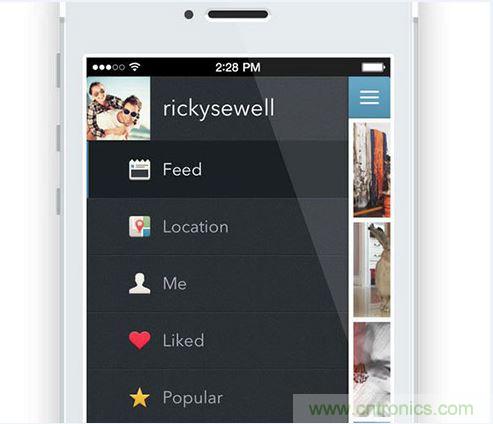 讓圖片帶你走進(jìn)驚艷實(shí)用的手機(jī)APP菜單世界！