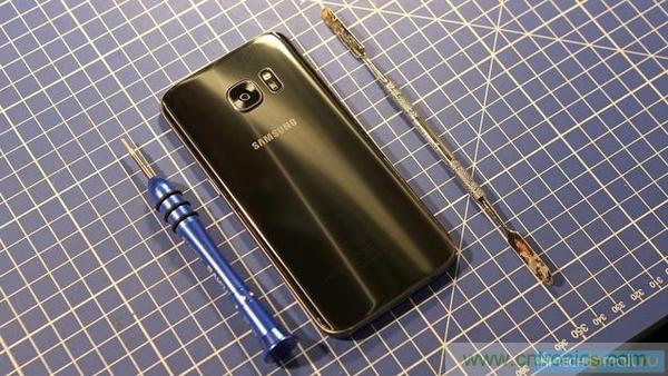 三星S7手機(jī)僅靠粘膠防水,也是沒(méi)“sei”了!