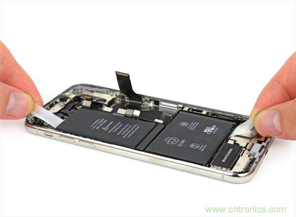 蘋果iPhone X iFixit拆解報告:雙層主板+雙單元電池