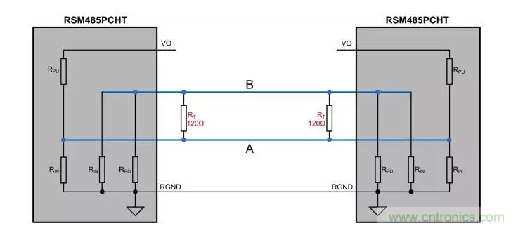 詳解RS-485上下拉電阻的選擇 詳解RS-485上下拉電阻的選擇