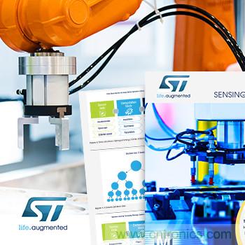 貿澤攜手ST推出全新電子書,帶你探索工業傳感解決方案