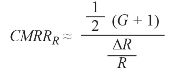 提高差分放大器的共模抑制比，電阻的選擇很關(guān)鍵