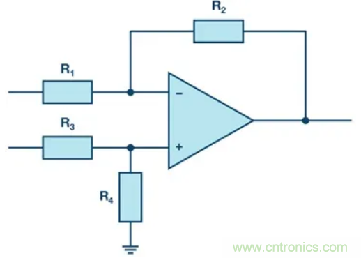 提高差分放大器的共模抑制比，電阻的選擇很關(guān)鍵