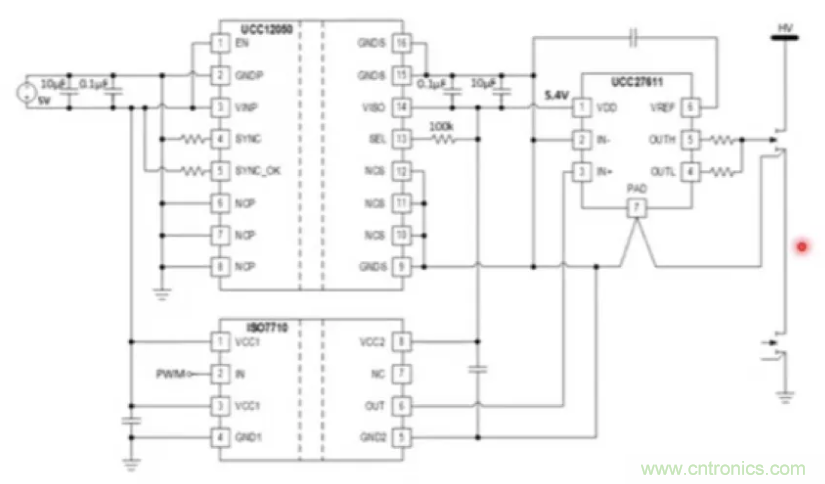 穿越隔離柵供電:TI教你一個好方法!