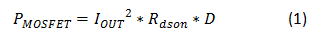 DC/DC變換器數據表&mdash;&mdash;計算系統損耗