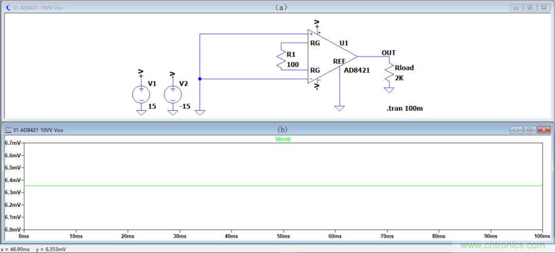 儀表放大器的失調電壓與噪聲參數分析與仿真 儀表放大器的失調電壓與噪聲參數分析與仿真