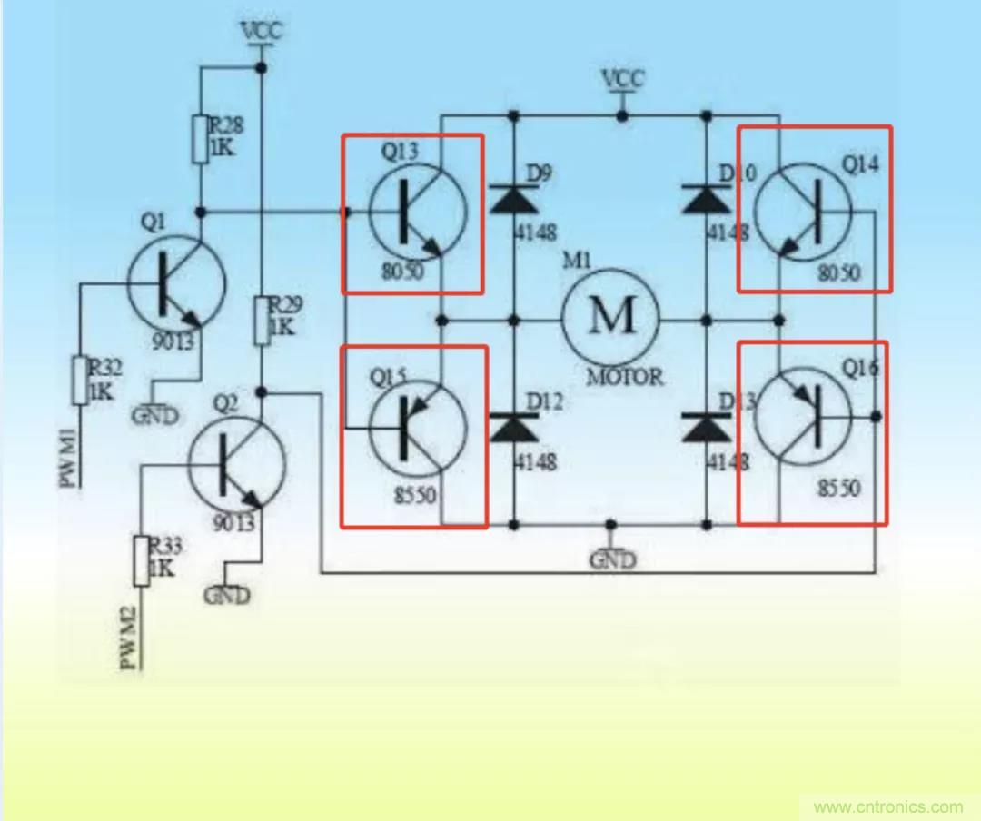 用H橋驅(qū)動直流電機(jī)的效率計(jì)算方法