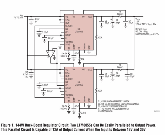 助你輕松并聯增加輸出功率，這款&mu;Module穩壓器你愛了沒？