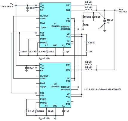 用于信號和數據處理電路的DC-DC轉換器解決方案 用于信號和數據處理電路的DC-DC轉換器解決方案